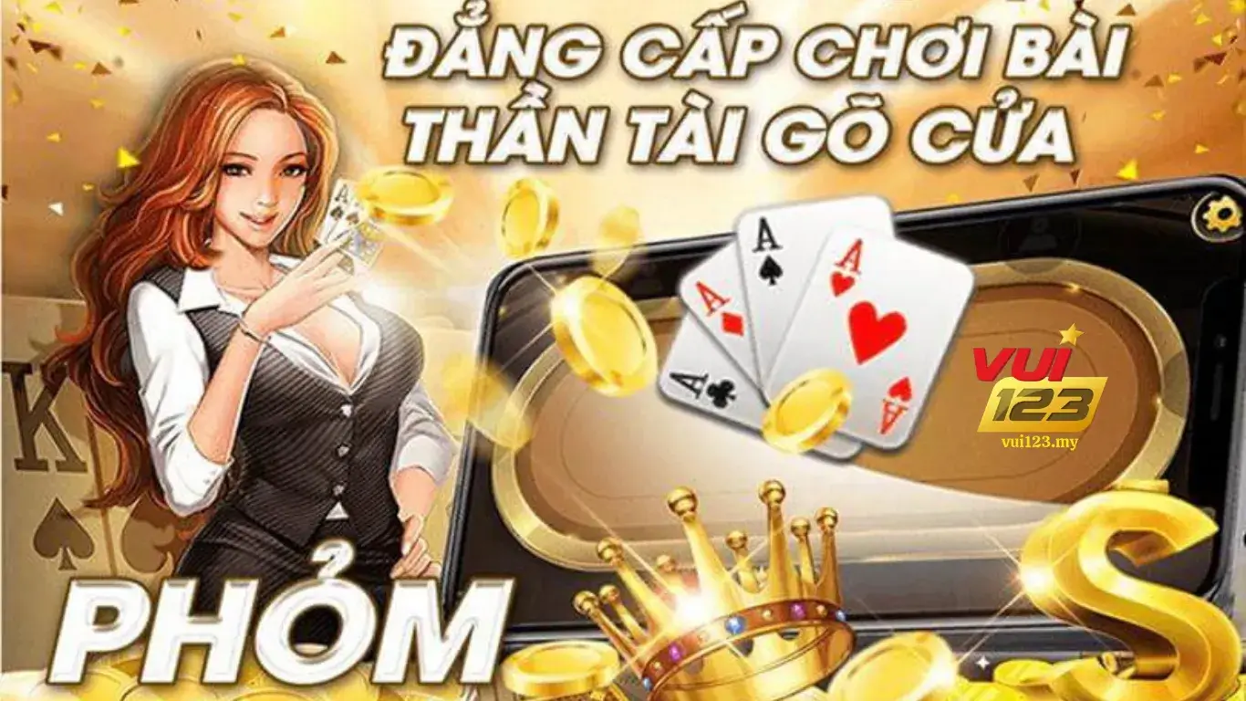 Giới thiệu game bài đánh phỏm online tại nhà cái Vui123