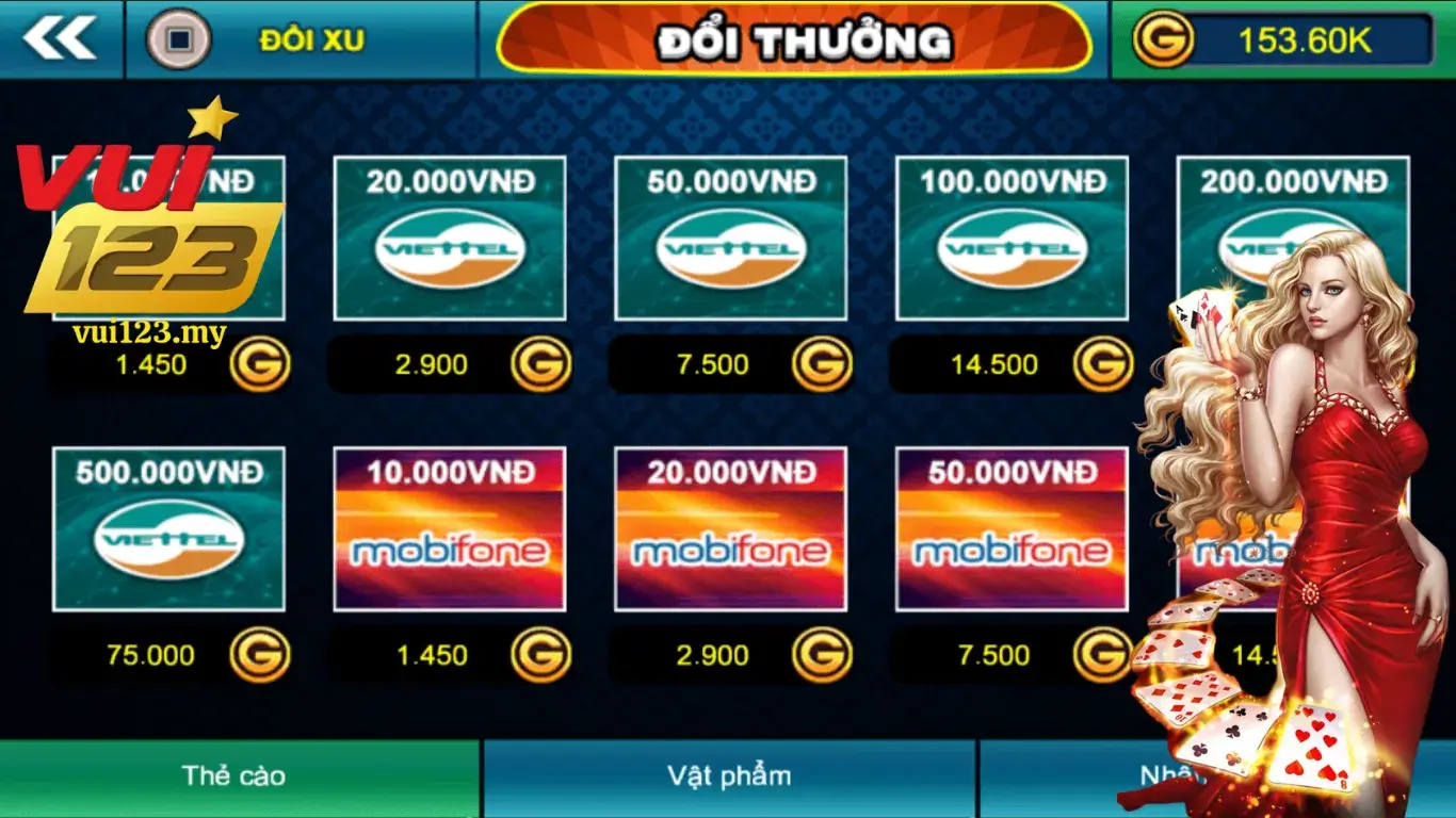 Lợi Ích Hấp Dẫn Khi Chơi Game Bài Đổi Thưởng Thẻ Cào tại nhà cái vui123