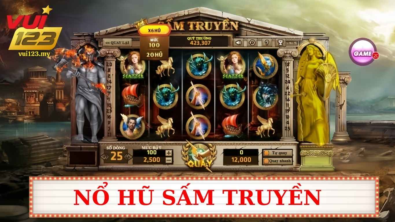 Nổ Hũ Sấm Truyền Vui123 - Cùng Giải Thưởng Jackpot Khổng Lồ